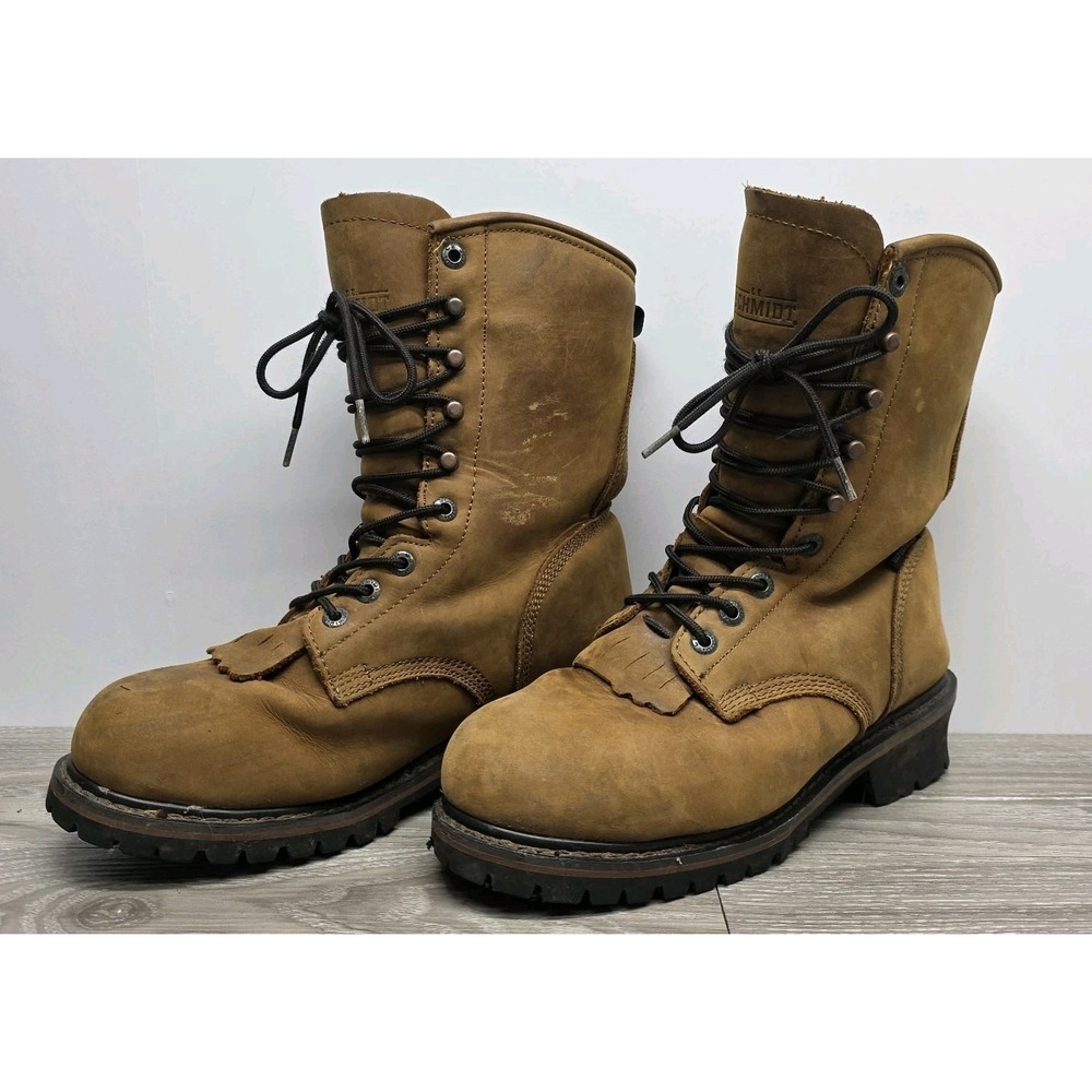 C.E. SCHMIDT Boots - US SZ 10M - CES009TS -  Steel‎ Toe Leather Work Boots